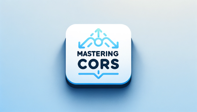 A logo showing Mastering CORS